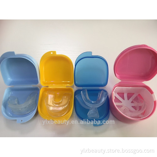 Hot sale grade silicon brush mouth tray with Home teeth whitening light/ whiten teeth